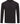 Exquisite Herren Rollärmel Langarm T-Shirt Mit Eleganter Henley Note Xs / Black