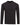 Exquisite Herren Rollärmel Langarm T-Shirt Mit Eleganter Henley Note Xs / Black