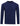 Exquisite Herren Rollärmel Langarm T-Shirt Mit Eleganter Henley Note Xs / Indigo