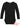 Organic Baby Bodysuit Long Sleeve Bailey 02 50-56 / Black Langarm Body