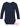 Organic Baby Bodysuit Long Sleeve Bailey 02 50-56 / Navy Langarm Body